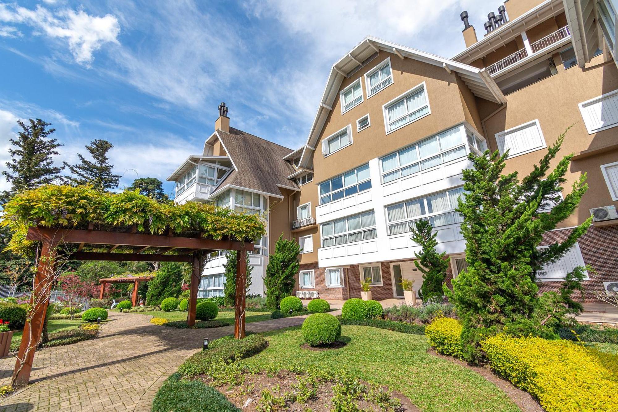 Luxuoso Apartamento Central Para 10 Pessoas Gramado Exteriér fotografie