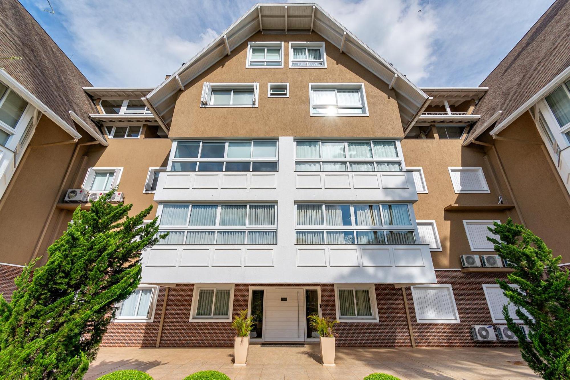 Luxuoso Apartamento Central Para 10 Pessoas Gramado Exteriér fotografie